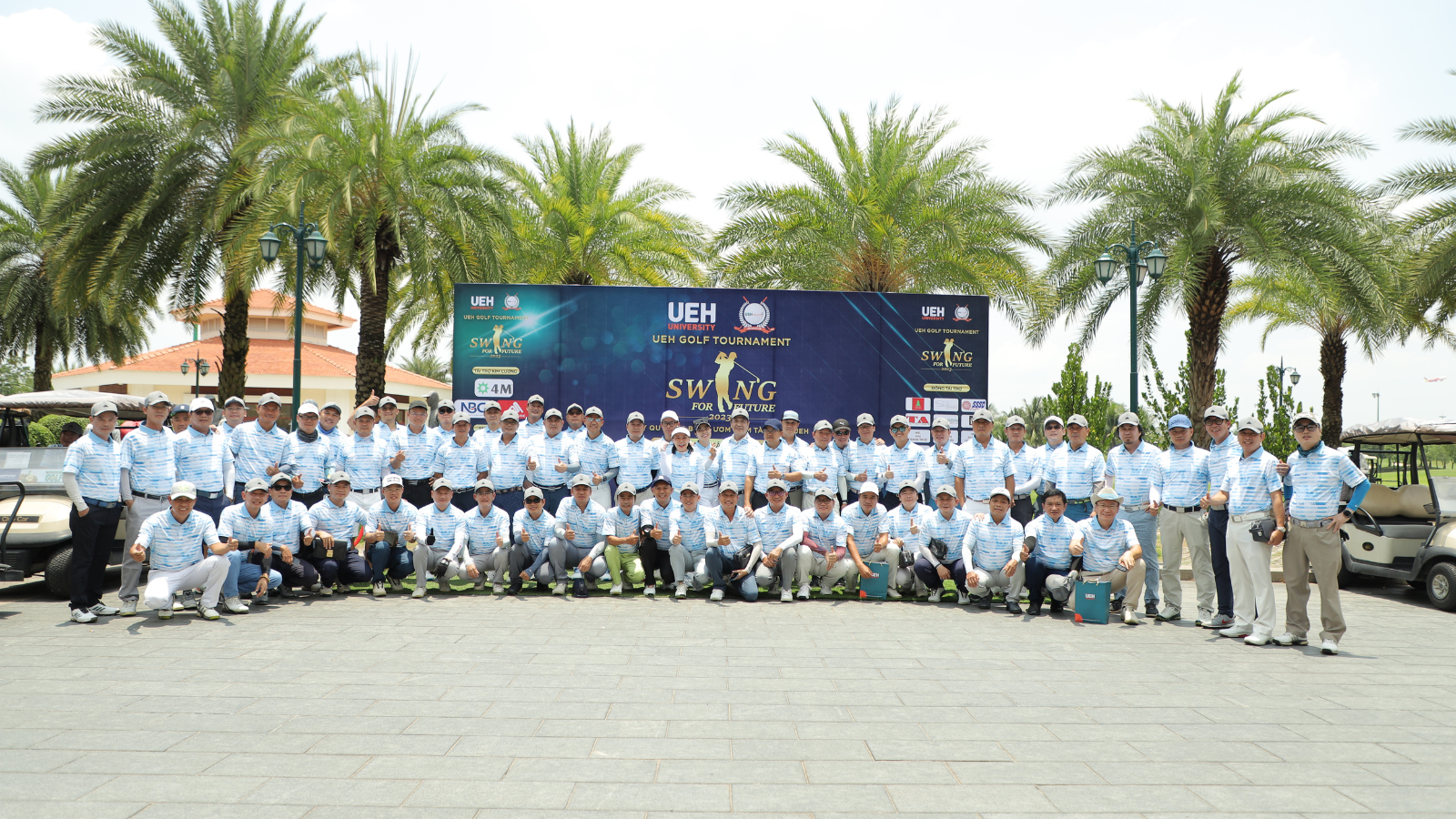 Giải UEH GOLF TOURNAMENT - SWING FOR FUTURE 2023: Hơn 1,2 tỷ đồng gây Quỹ học bổng Ươm mầm tài năng UEH
