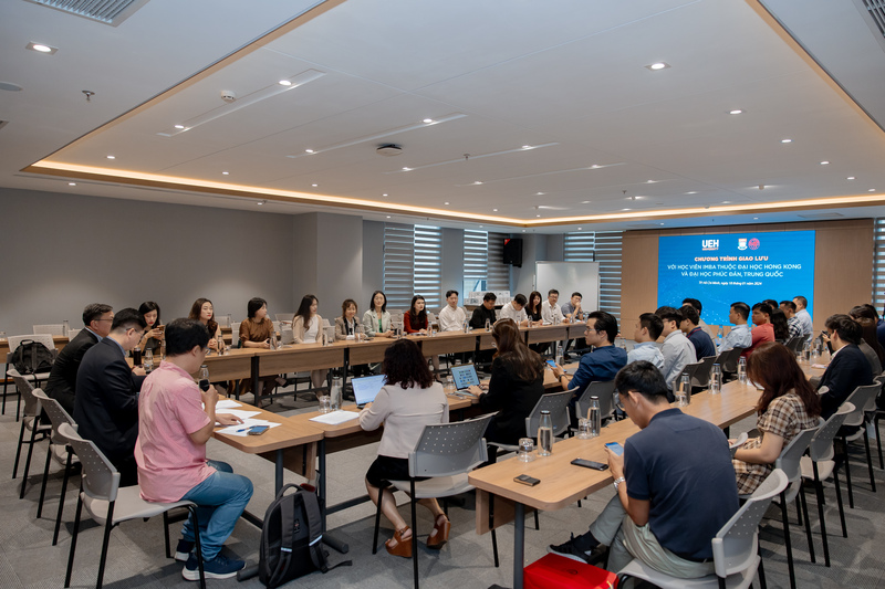 Chương trình giao lưu với đoàn doanh nghiệp Cựu học viên IMBA thuộc Đại học Hong Kong và Đại học Phúc Đán, Trung Quốc